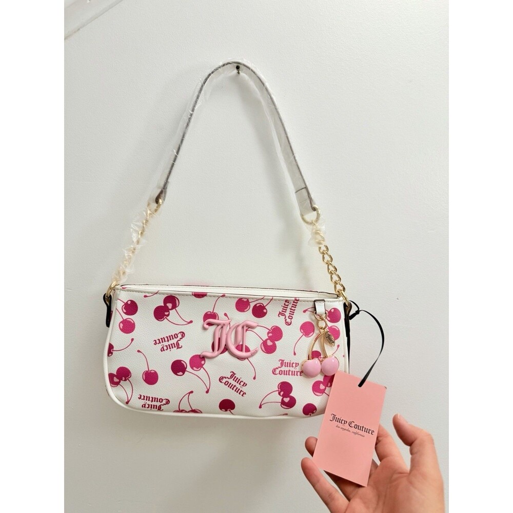 NWT Juicy Couture Cherry On Top Shoulder Bag - Picture 10 of 10